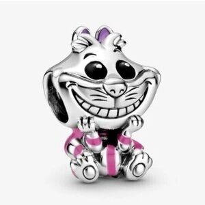 Authentic Pandora Disney Alice in Wonderland Cheshire Cat Charm - NWT